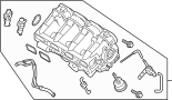 Image of Engine Intake Manifold. MANIFOLD ASSEMBLY - INTAKE. image for your 2016 Hyundai VELOSTER