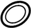 View Filler. Tube. Oil. Ring. Seal.  Full-Sized Product Image