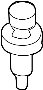 Image of Engine Cover ball Stud. Engine Cover Bolt. Engine Cover Bolt. image for your 2007 Hyundai Tiburon  SE Coupe 