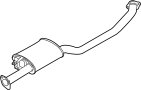 Image of Pipe. Exhaust. (Front). Exhaust Intermediate. image for your 2012 Hyundai Tucson  Limited Sport Utility 