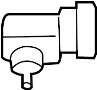 View SENSOR. Pressure. Manifold. MAP. Absolute.  Full-Sized Product Image