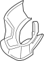 View Brake Dust Shield (Right, Front) Full-Sized Product Image 1 of 2