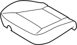 Image of Seat Cover (Front) image for your 2013 Hyundai Accent 1.6L M/T SE Hatchback 