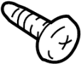 Image of Screw. Panel. (Rear, Lower). A Screw that is used to. image for your 2011 Hyundai Santa Fe  GL Sport Sport Utility 