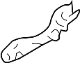 View Exterior Door Handle Base (Left, Rear) Full-Sized Product Image 1 of 2
