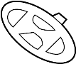 View Grille Emblem Full-Sized Product Image 1 of 2
