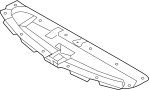 Image of Radiator Support Access Cover (Front, Upper) image for your 2013 Hyundai Sonata   