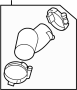 Image of Hose. Inlet. Tube. (Lower). A pipe that transfers. image for your 2016 Hyundai Tucson   