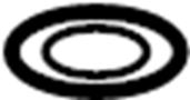 View Engine Coolant Reservoir Cap Gasket Full-Sized Product Image