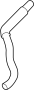 254122W500 Radiator Coolant Hose (Upper, Lower)