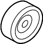 View Accessory Drive Belt Tensioner Pulley Full-Sized Product Image