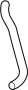 Image of Radiator Coolant Hose (Upper, Lower) image for your 2012 Hyundai Santa Fe  GLS Sport Utility 