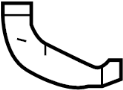 Image of Bracket. REINFORCED. Rail. (Left, Upper, Lower). Frame Side Member. image for your 2024 Hyundai Tucson   