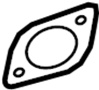 View GASKET. GASKET-EXHAUST PIPE Full-Sized Product Image