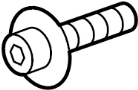 View Bolt. Bracket. Stay. Turbocharger. Shield. (Upper, Lower) Full-Sized Product Image