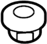 View Floor Pan Heat Shield Nut Full-Sized Product Image 1 of 4