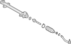Image of Rack and Pinion Assembly image for your Hyundai