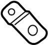 View Windshield Wiper Linkage Brace Full-Sized Product Image