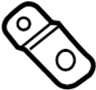 View Windshield Wiper Linkage Brace Full-Sized Product Image