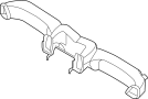 Image of Instrument Panel Air Duct image for your 2001 Hyundai Elantra   