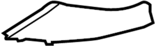 View Console Trim Panel (Right, Front, Rear, Upper) Full-Sized Product Image 1 of 3