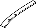 872352W500 Sunroof Molding (Left, Right, Front)