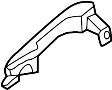 Image of Exterior Door Handle image for your 2013 Hyundai Santa Fe Sport   