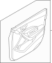 Image of Door Interior Trim Panel (Left, Front) image for your 2010 Hyundai Sonata   