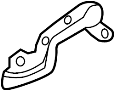Image of Exterior Door Handle Base Bracket (Rear) image for your 2017 Hyundai Santa Fe Sport   