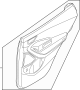 Image of Door Interior Trim Panel (Right, Rear) image for your 2011 Hyundai Genesis   