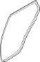 Image of Door Seal (Right, Rear) image for your 2017 Hyundai Sonata   