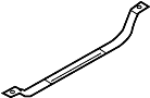 Image of Fuel Tank Strap image for your Hyundai Tiburon  