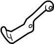 Image of Guide. Cable. Brake. Parking. (Left). A Bracket for the. image for your 2018 Hyundai Santa Fe   