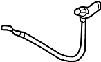Image of Hose. Brake. (Right, Rear). A flexible Hose. image for your 2018 Hyundai Santa Fe  Limited Ultimate Sport Utility 
