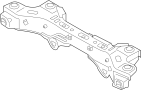Image of Suspension Subframe Crossmember (Rear) image for your Hyundai Elantra  