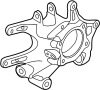 Image of Knuckle. Carrier. (Right, Rear). A Knuckle used on a. image for your 2020 Hyundai Veloster N   