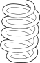 Image of Coil Spring (Rear) image for your 2013 Hyundai Genesis   
