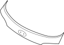 Image of Liftgate Finish Panel (Upper, Lower) image for your 2023 Hyundai Tucson  SE Sport Utility 