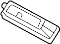 View OUTSIDE HDL & LOCK ASSY-T/LID Full-Sized Product Image