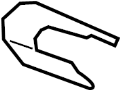 Image of Back Glass Wiper Arm Cap (Rear) image for your Hyundai