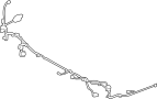 Image of Parking Aid System Wiring Harness image for your 2017 Hyundai Ioniq   