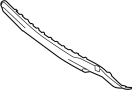 Image of Bumper Cover Spacer Panel (Rear, Lower) image for your 2023 Hyundai Kona N   