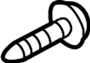 View Screw. Grille. (Front, Upper, Lower) Full-Sized Product Image