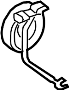View A/C Compressor Clutch Coil Full-Sized Product Image 1 of 2
