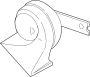 Image of Horn image for your 2012 Hyundai Elantra   