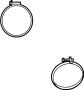 View Engine Air Duct Clamp (Rear) Full-Sized Product Image