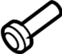 View Turbocharger Coolant Line Bolt (Upper) Full-Sized Product Image