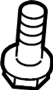 View Suspension Ball Joint Bolt (Lower) Full-Sized Product Image
