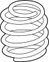 Image of Coil Spring (Front) image for your 2017 Hyundai Elantra  Limited Sedan 