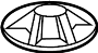 View Suspension Strut Mount Cap (Upper) Full-Sized Product Image 1 of 10
